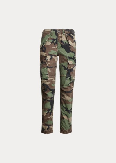 Pantalones Polo Ralph Lauren Mujer Camuflados Multicolor - Cargo - LBFZR5693